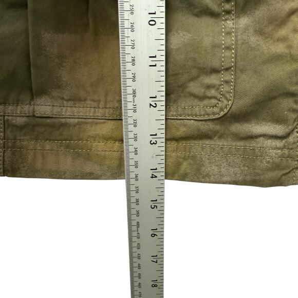 Diesel O-Endivia High Waist Cargo Mini Skirt Camo Green Women’s Size 25 - Picture 6 of 11